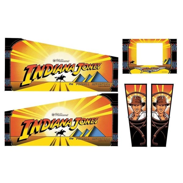 Indiana Jones Gehäuse Decal Set SIEBDRUCK