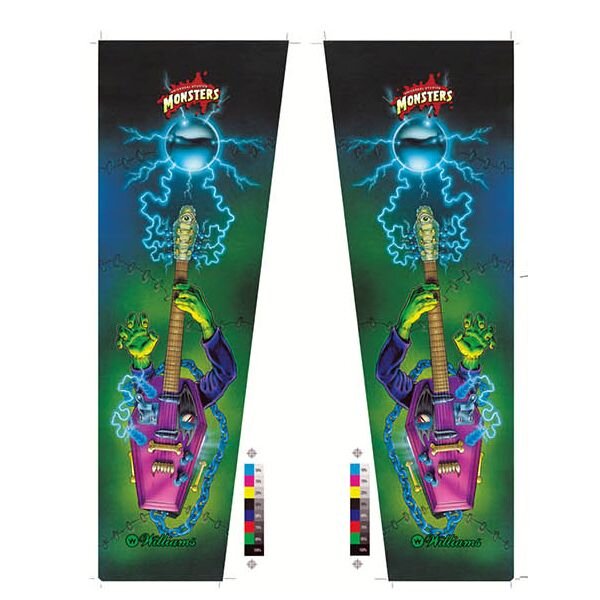 Monster Bash Backbox Decal Set Next Generation