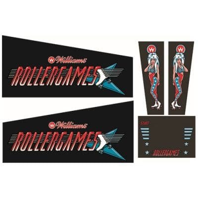Rollergames Geh&auml;use Decal Set (Production) Next Generation
