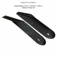 Bally / Williams Rückplatte Backbox mit Siebdruck