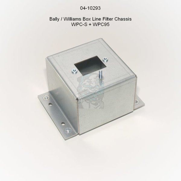 Bally / Willams Box Line Filter Chassis WPC95 04-10293 - Verzinktes Blech DX51