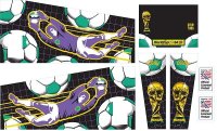 World Cup Soccer Geh&auml;use Decal Set