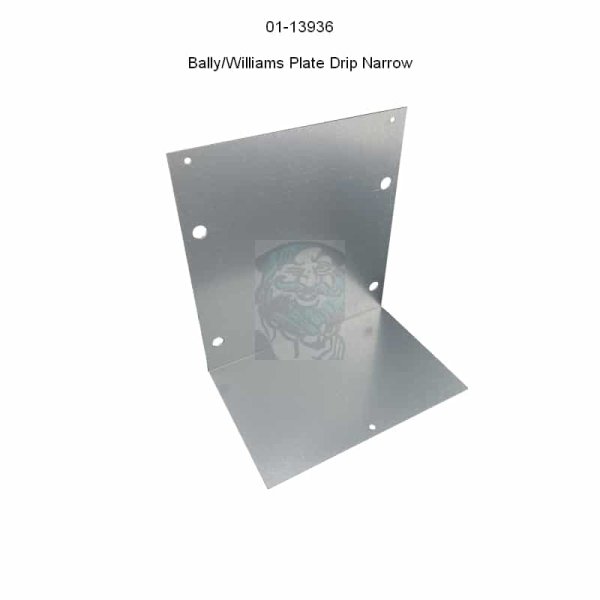 Bally / Willams Trafoplatte / Plate Drip Narrow WPC95 01-13936 - Verzinktes Blech DX51