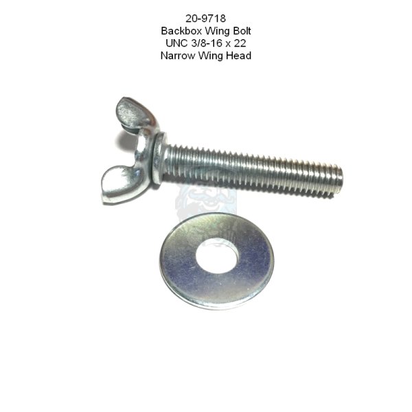 Wing Bolt #3/8-16x2" Narrow Wing